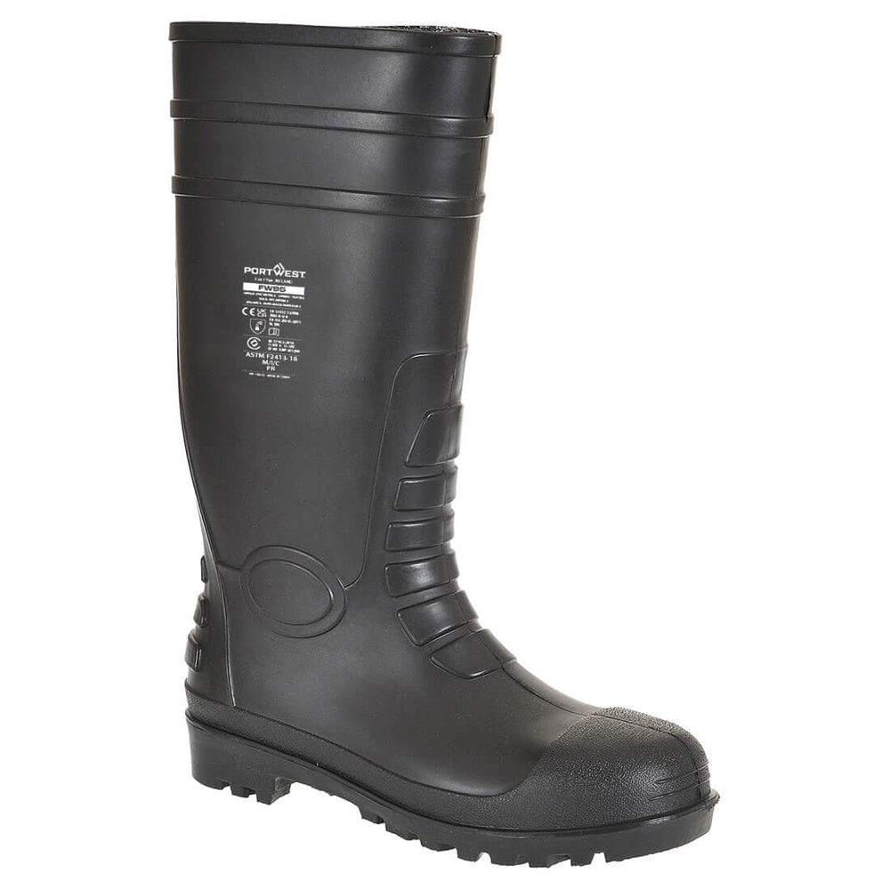 Portwest FW95 Total Safety Wellington S5 - Premium WELLINGTON BOOTS from Portwest - Just £14.21! Shop now at femaleworkwear.com