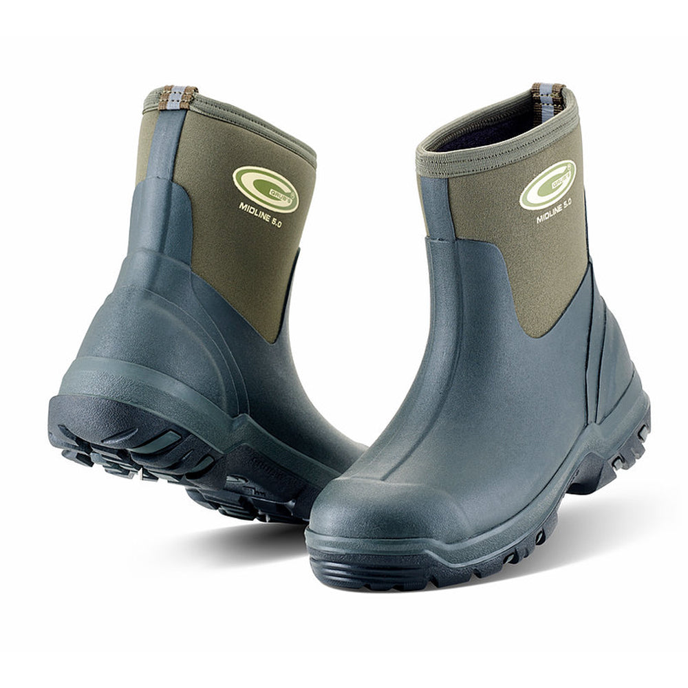 Grubs MIDLINE 5.0™ Short Wellington Neoprene Boot Insulated Thermal Waterproof - Premium WELLINGTON BOOTS from Grubs - Just £65.85! Shop now at femaleworkwear.com