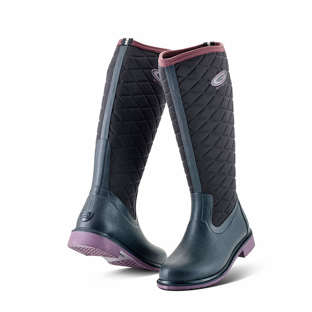 Grubs Skyline 4.0™ Quilted Neoprene Thermal Wellington Boot - Premium WELLINGTON BOOTS from Grubs - Just £75.25! Shop now at femaleworkwear.com