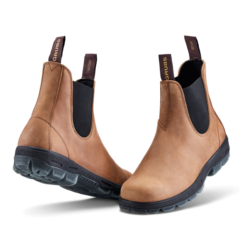 Grubs Whirlwind Water-Repellent Leather Dealer Boot Non Safety Various Colours - Premium NON-SAFETY from Grubs - Just £71.99! Shop now at femaleworkwear.com