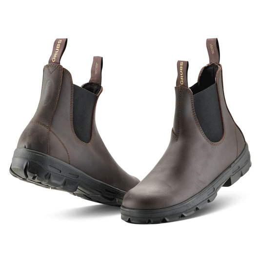 Grubs Whirlwind Water-Repellent Leather Dealer Boot Non Safety Various Colours - Premium NON-SAFETY from Grubs - Just £71.99! Shop now at femaleworkwear.com