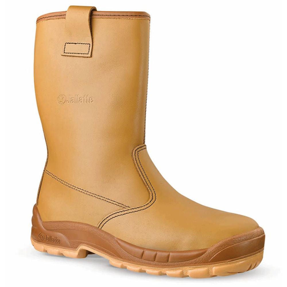 Jallatte Jalaska SAS S3 SRC Water-Repellent Steel Toe Work Rigger Boots - Premium RIGGER BOOTS from Jallatte - Just £74.14! Shop now at femaleworkwear.com