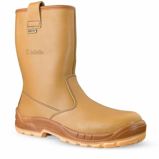 Jallatte Jalpole S3 CI WR SRC Water-Repellent Safety Work Rigger Boots - Premium RIGGER BOOTS from Jallatte - Just £94.76! Shop now at femaleworkwear.com