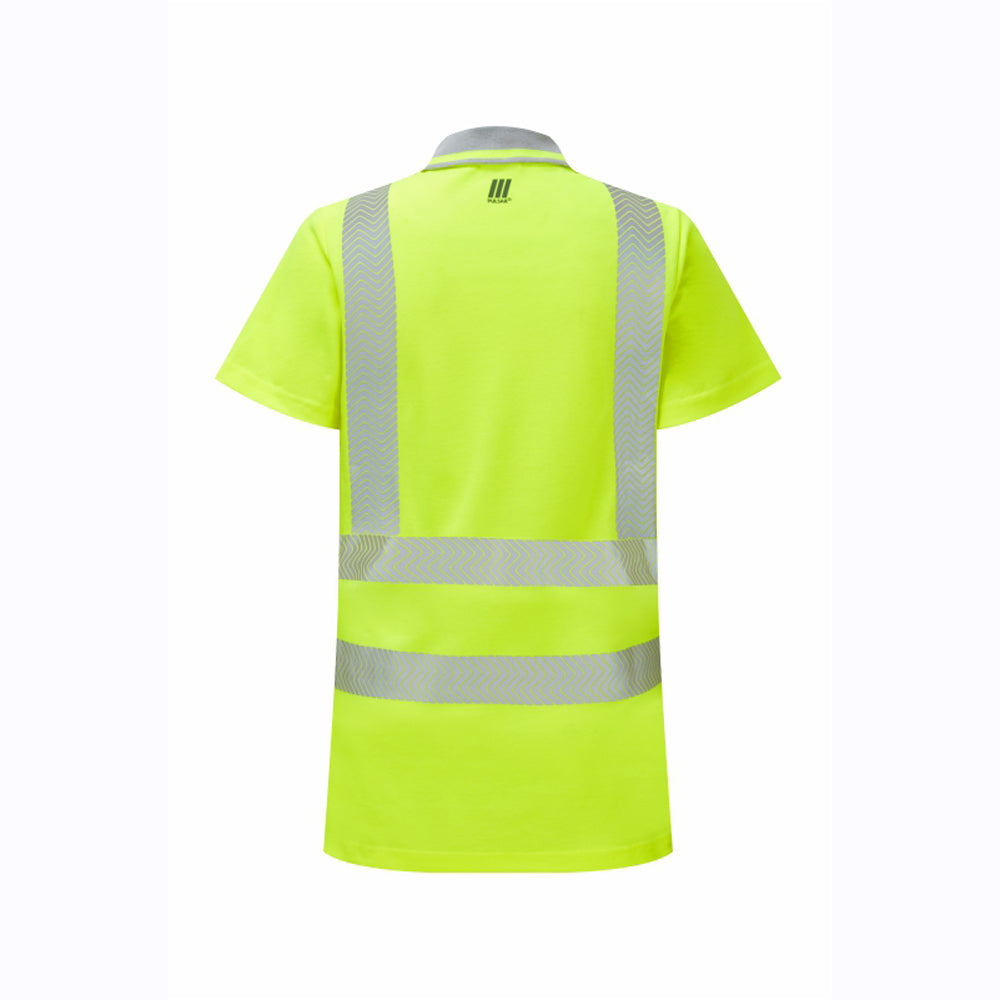 PULSAR® LIFE LFE950 / LFE951 Ladies Sustainable Hi-Vis Polo Shirt - Premium WOMENS HI-VIS T-SHIRTS from Pulsar - Just £20.99! Shop now at femaleworkwear.com