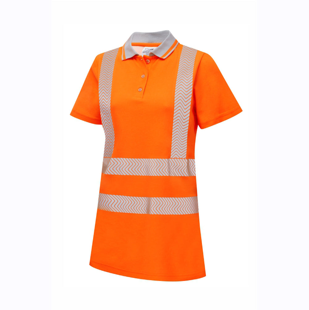 PULSAR® LIFE LFE950 / LFE951 Ladies Sustainable Hi-Vis Polo Shirt - Premium WOMENS HI-VIS T-SHIRTS from Pulsar - Just £20.99! Shop now at femaleworkwear.com