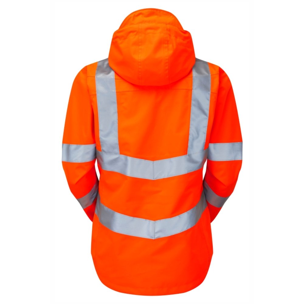 PULSAR PR705 Rail Spec Ladies Unlined Storm Coat - Premium WOMENS HI-VIS JACKETS from PULSAR - Just £75.18! Shop now at femaleworkwear.com