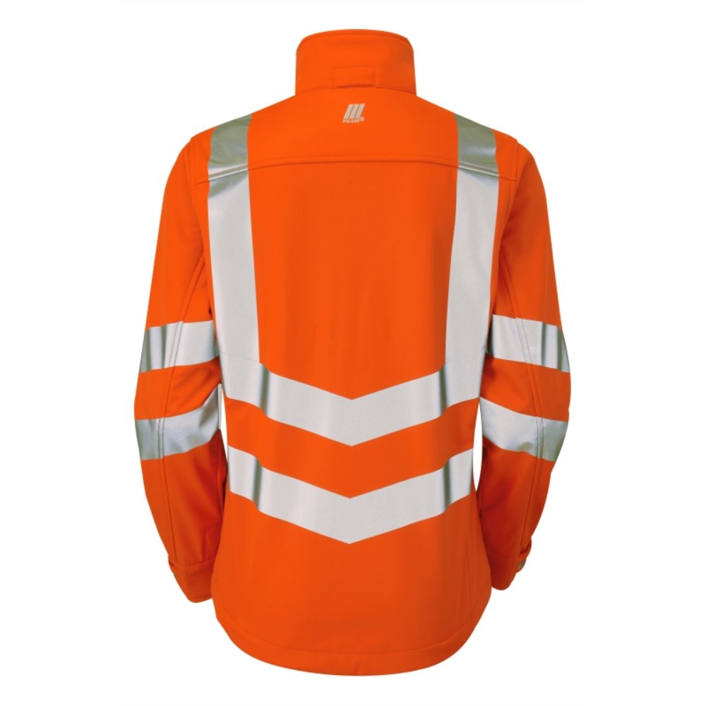 PULSAR PR707 Rail Spec Ladies Hi-Vis Soft Shell Jacket - Premium WOMENS HI-VIS JACKETS from PULSAR - Just £64.39! Shop now at femaleworkwear.com