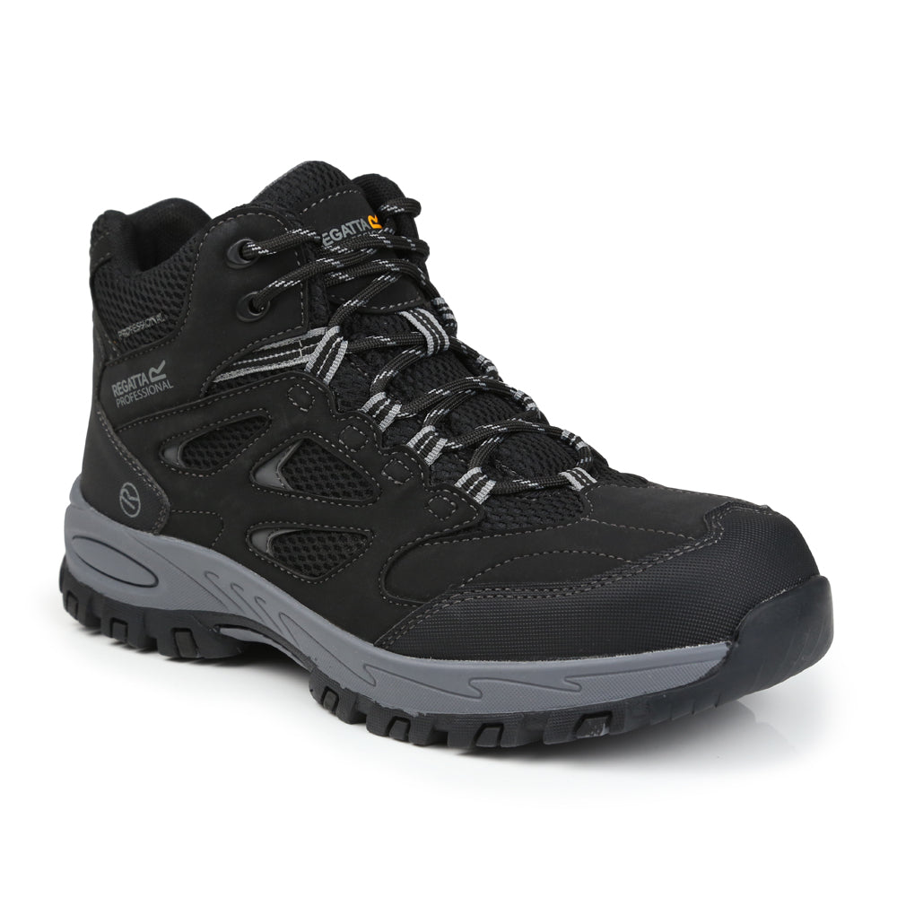 Regatta TRK201 Water Resistant Safety Hiker Boot Steel Toe - Premium SAFETY BOOTS from Regatta - Just £38.79! Shop now at femaleworkwear.com