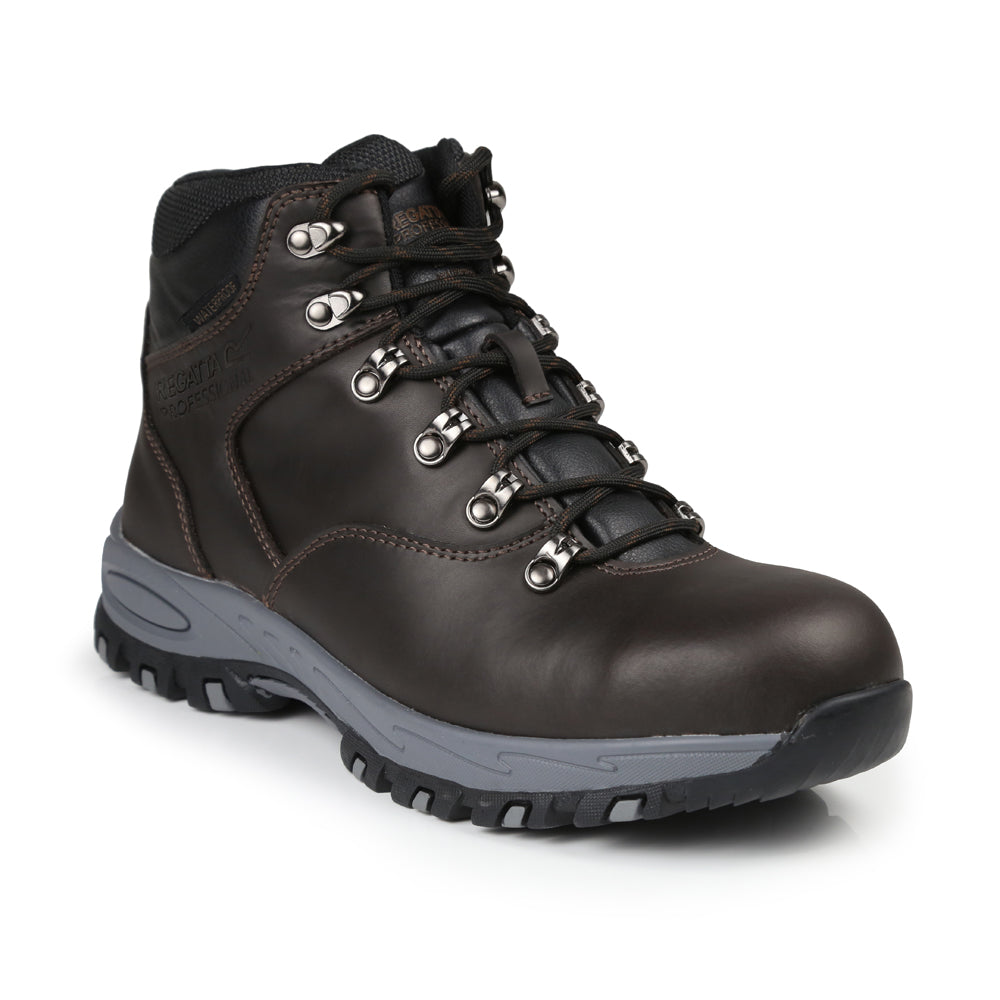 Regatta TRK203 Gritstone S3 Safety Hiker Work Boot - Premium SAFETY BOOTS from Regatta - Just £48.67! Shop now at femaleworkwear.com