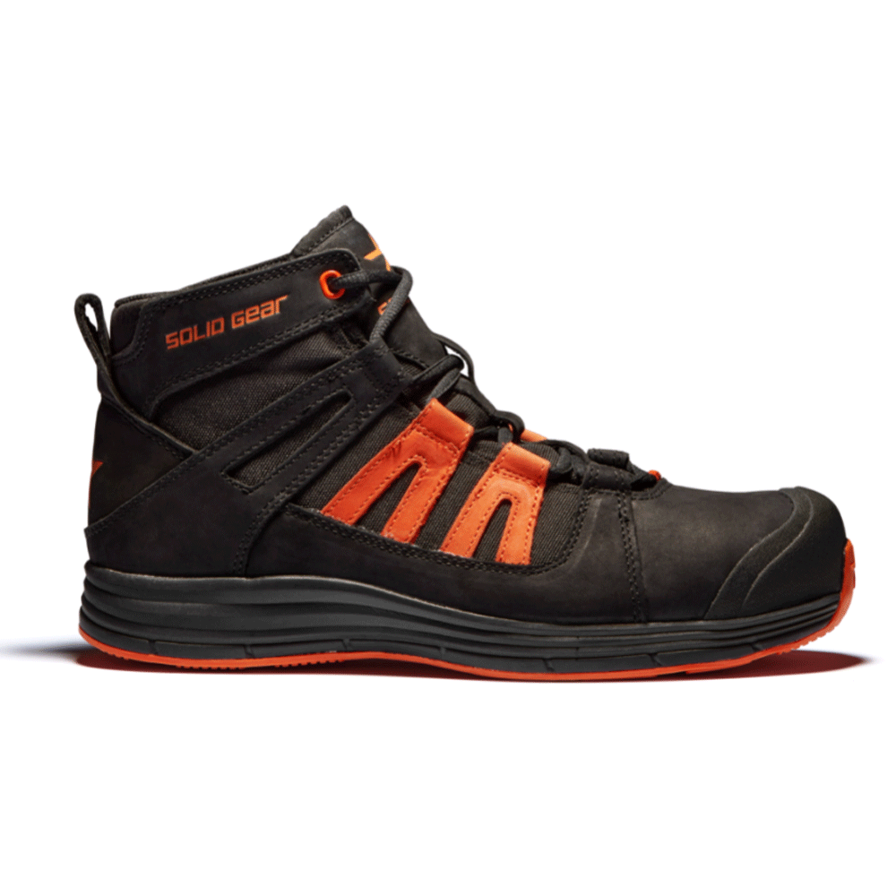 Solid Gear SG80121 Sentry Mid Nano Toe Cap Safety Trainer Boot - Premium SAFETY BOOTS from SOLID GEAR - Just £108.99! Shop now at femaleworkwear.com