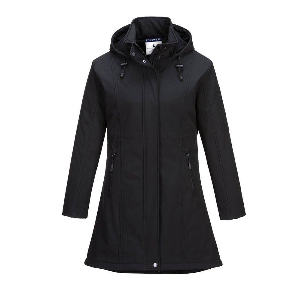 Portwest TK42 Carla Softshell Jacket (3L) - Premium WOMENS JACKETS from Portwest - Just £42.98! Shop now at femaleworkwear.com