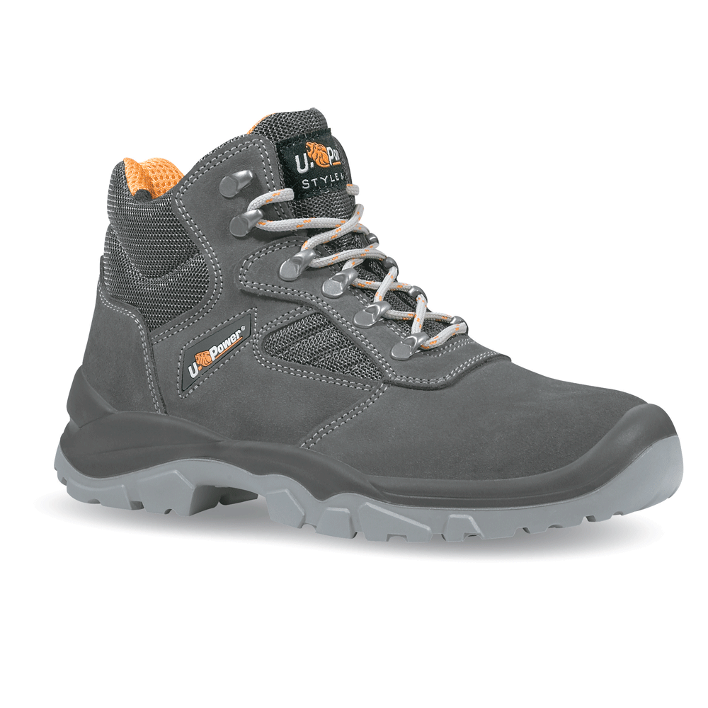 U-Power Real S1P SRC Steel Toe Cap Safety Work Boot - Premium SAFETY BOOTS from UPOWER - Just £35.14! Shop now at femaleworkwear.com