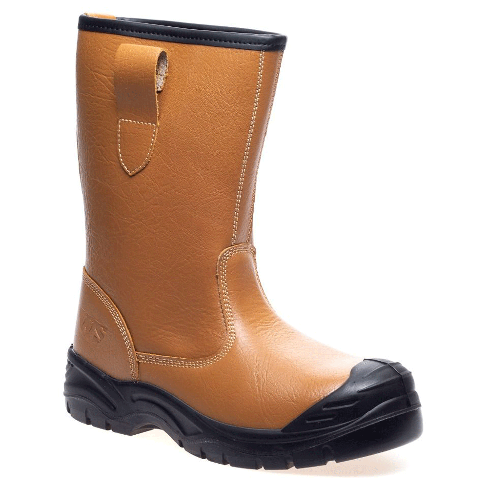 Worksite SS403SM Leather Rigger Safety Boot - Premium RIGGER BOOTS from Worksite - Just £31.45! Shop now at femaleworkwear.com