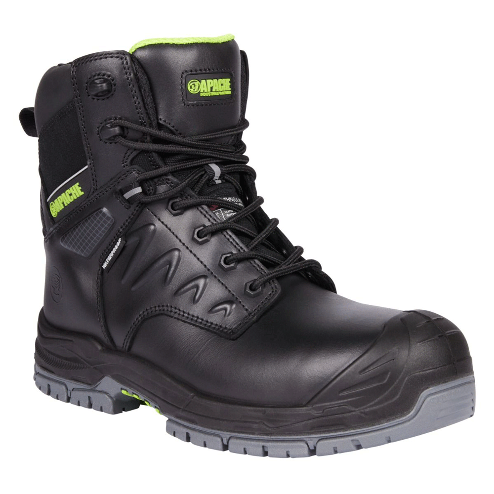 Apache Chilliwack Side Zip GTS Outsole Waterproof Boot - Premium SAFETY BOOTS from Apache - Just £61.27! Shop now at femaleworkwear.com