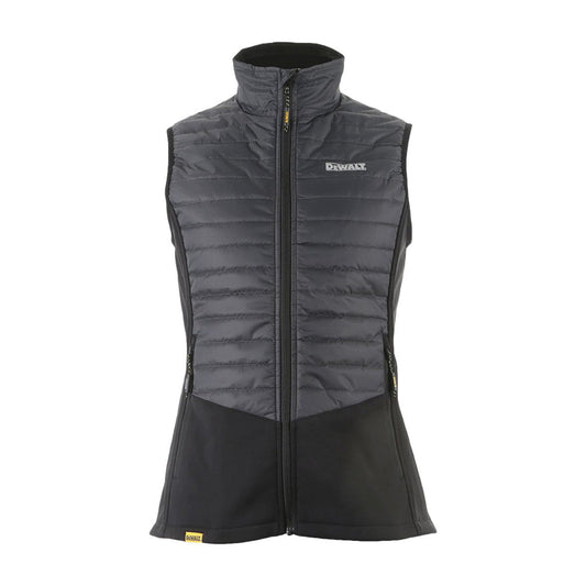DeWalt Florence Women's Padded Stretch Work Gilet Bodywarmer - Premium WOMENS JACKETS from DeWalt - Just £37.99! Shop now at femaleworkwear.com