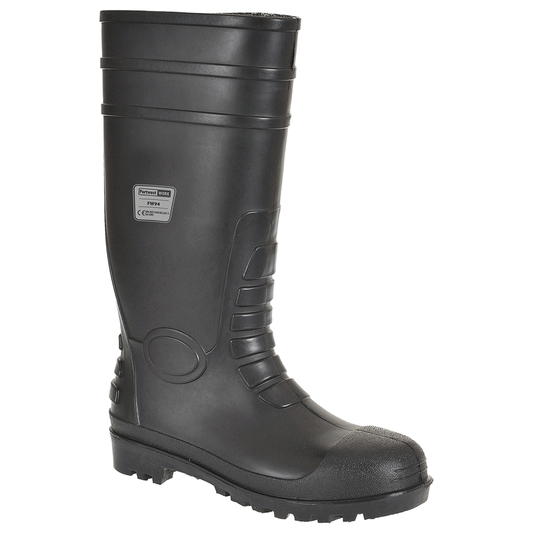 Portwest FW94 Classic Safety Wellington Boot S4 - Premium WELLINGTON BOOTS from Portwest - Just £17.46! Shop now at femaleworkwear.com