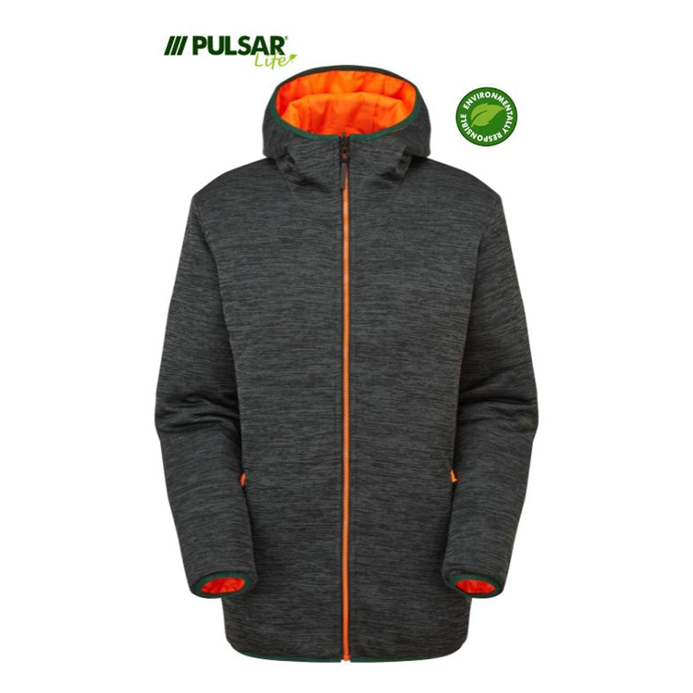 PULSAR® LIFE LFE963 GRS Women's Reversible Hi-Vis Puffer Jacket Orange - Premium WOMENS HI-VIS JACKETS from Pulsar - Just £105.25! Shop now at femaleworkwear.com