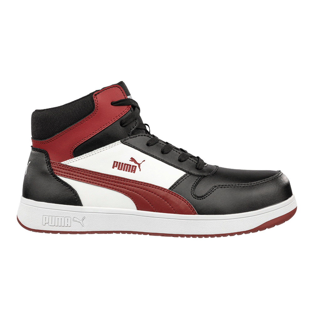 Puma Frontcourt S3L ESD Safety Hi-Top Trainer Boot - Premium SAFETY BOOTS from Puma - Just £83.95! Shop now at femaleworkwear.com