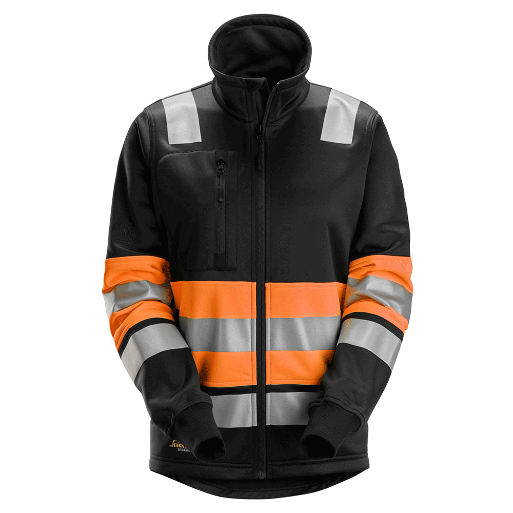 Snickers 8077 Hi-Vis Cl 1 Women Full Zip Jacket - Premium WOMENS HI-VIS JACKETS from Snickers - Just £72.14! Shop now at femaleworkwear.com